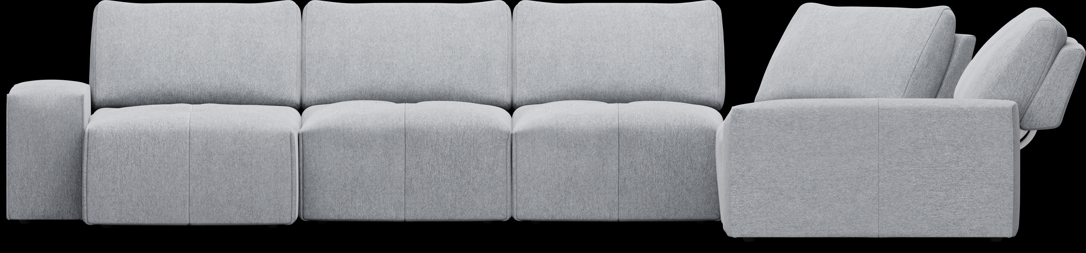 Laney Gray 6 Pc Sectional - Thumbnail - Image 3