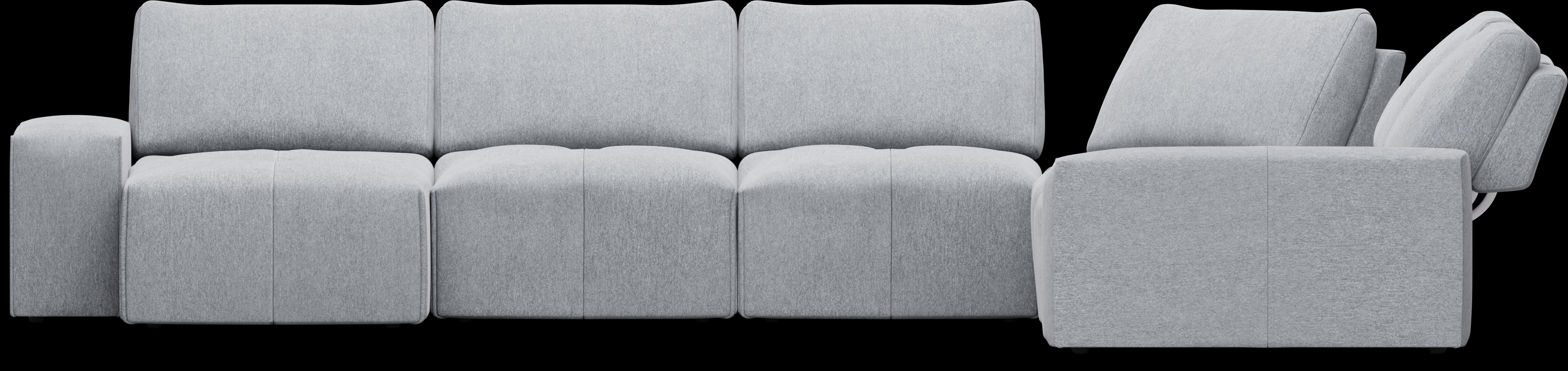 Laney Gray 7 Pc Sectional - Thumbnail - Image 3