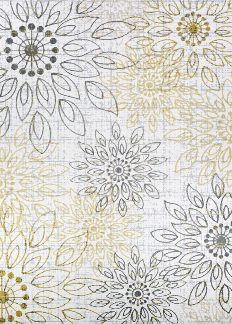 Laney Isle  Gold 5'3 x 7'6 Rug - Thumbnail - Image 1