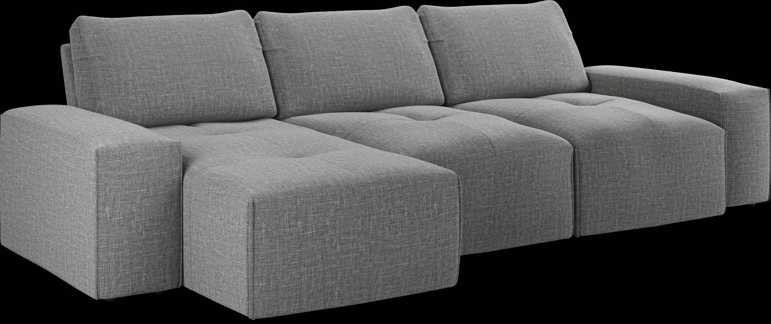 Laney Park Dark Gray 3 Pc Sectional - Thumbnail - Image 3