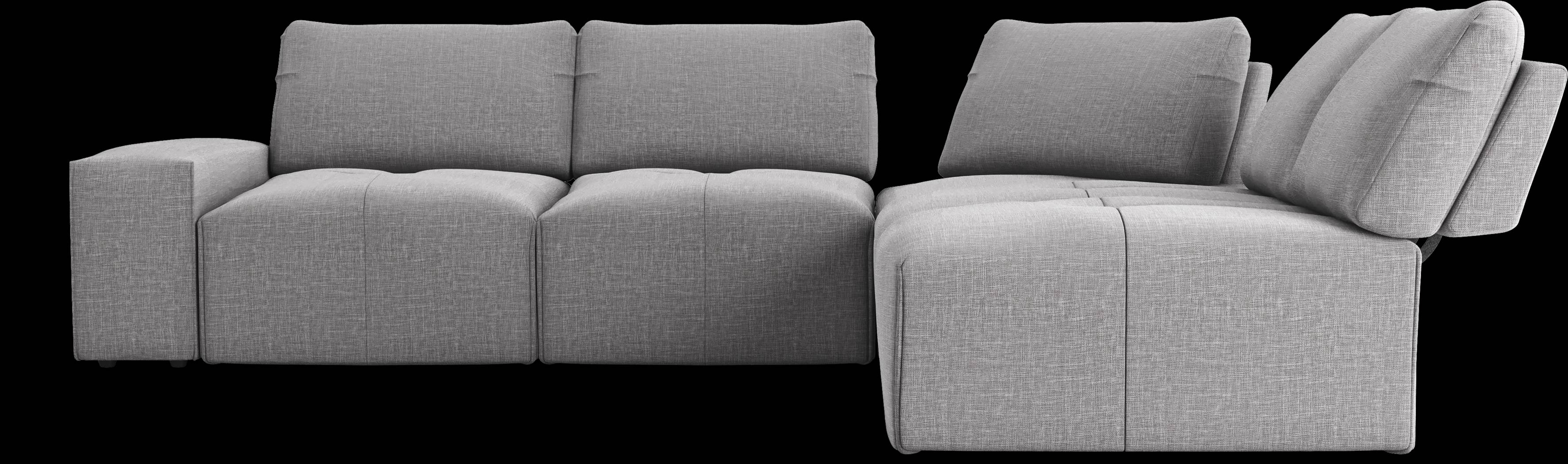 Laney Park Dark Gray 5 Pc Sectional - Thumbnail - Image 3