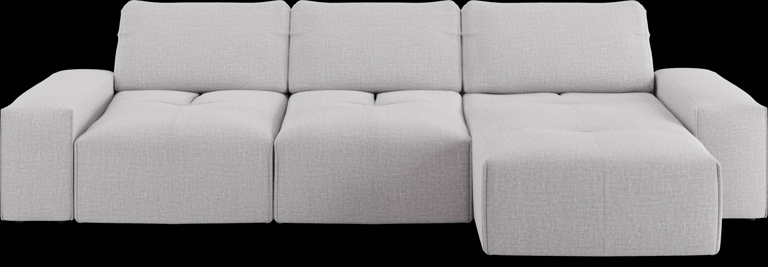 Laney Park Light Gray 3 Pc Sectional - Thumbnail - Image 1