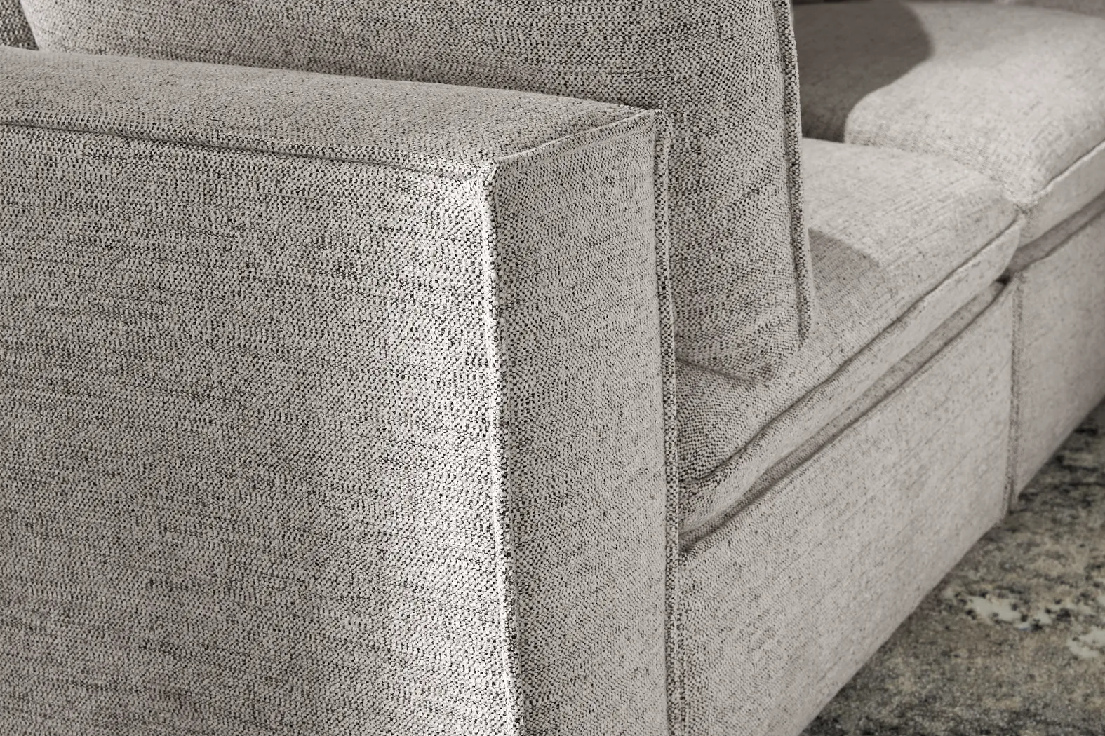 Langford Park Beige 6 Pc Sectional - Image 5