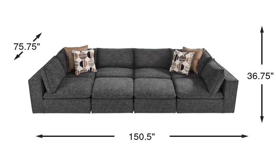 Dimension Image. Please refer to the Dimension Tab on this page for dimension details.