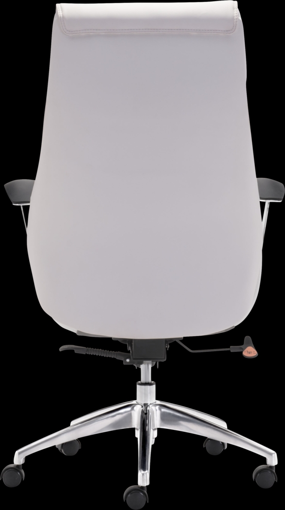 Langley Path White Desk Chair - Thumbnail - Image 4