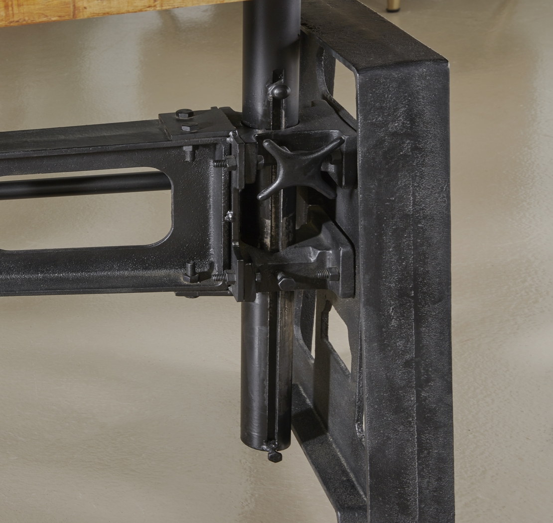 Langstane Brown Dining Table - Thumbnail - Image 7