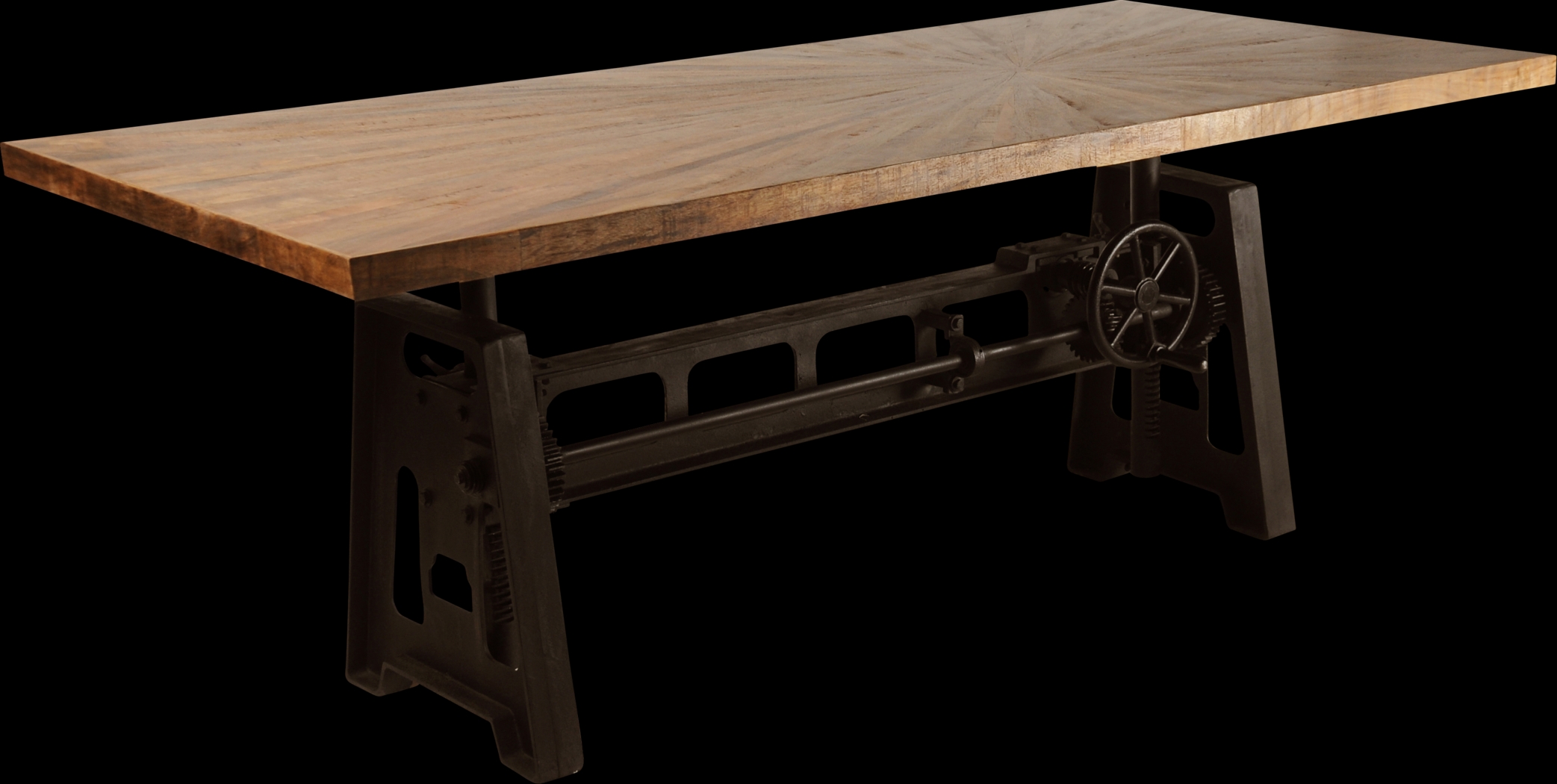 Langstane Brown Dining Table - Thumbnail - Image 1