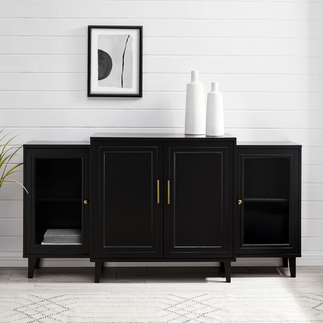 Langwater Black Sideboard - Thumbnail - Image 4