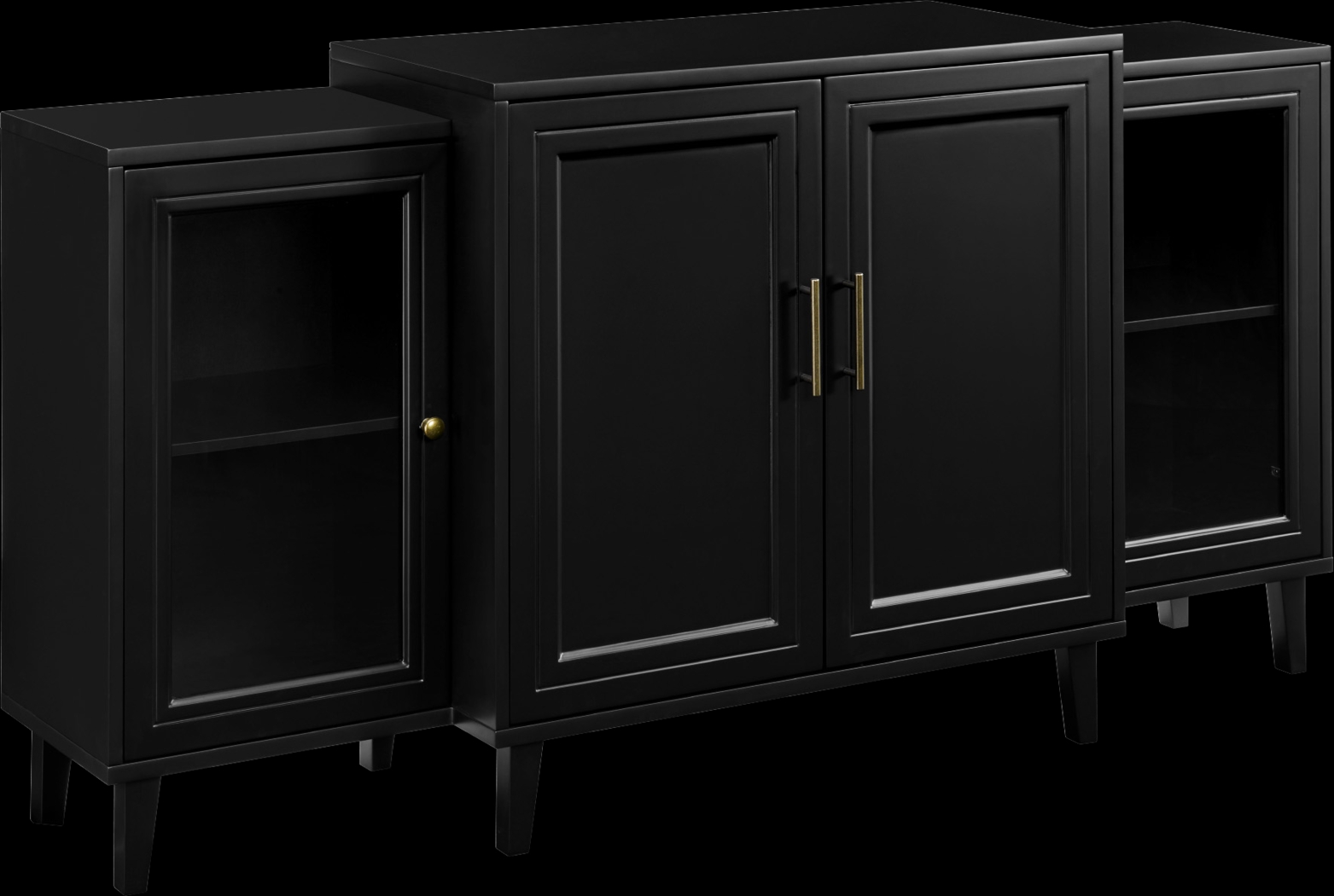 Langwater Black Sideboard - Thumbnail - Image 1