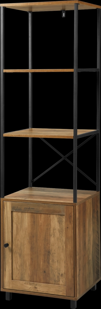 Lanhorne Brown Bookcase - Thumbnail - Image 3