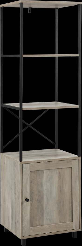 Lanhorne Gray Bookcase - Thumbnail - Image 1