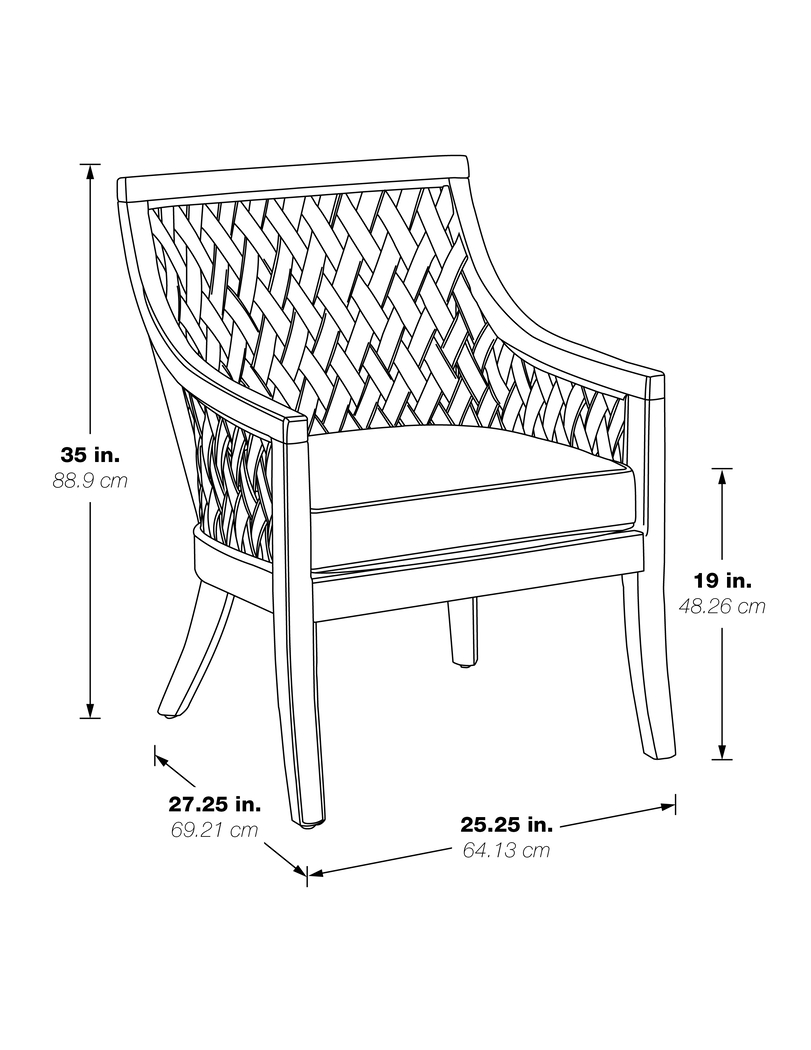 Lanian Gray Accent Chair - Thumbnail - Image 4