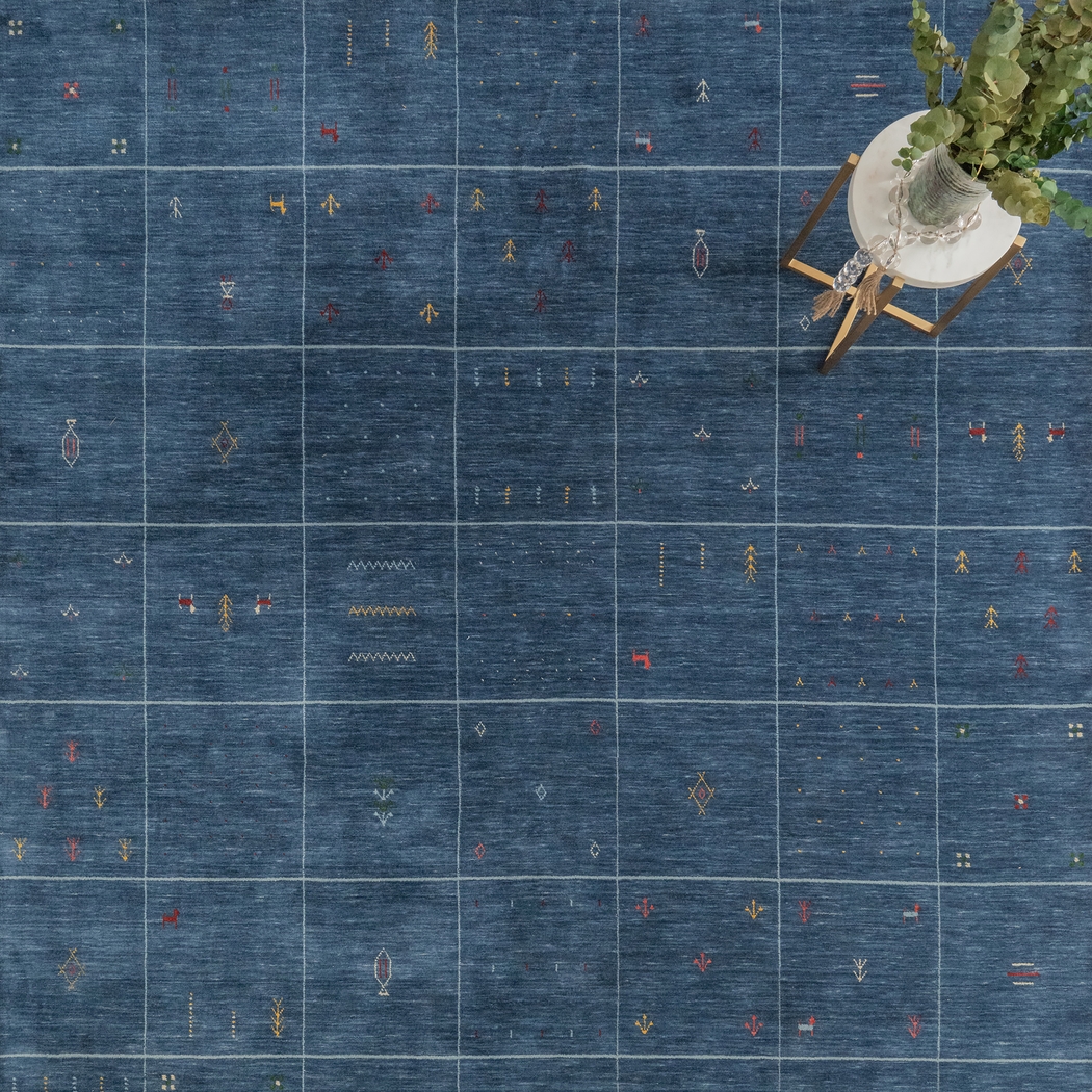 Laniberry Blue 5' x 8' Rug - Thumbnail - Image 2