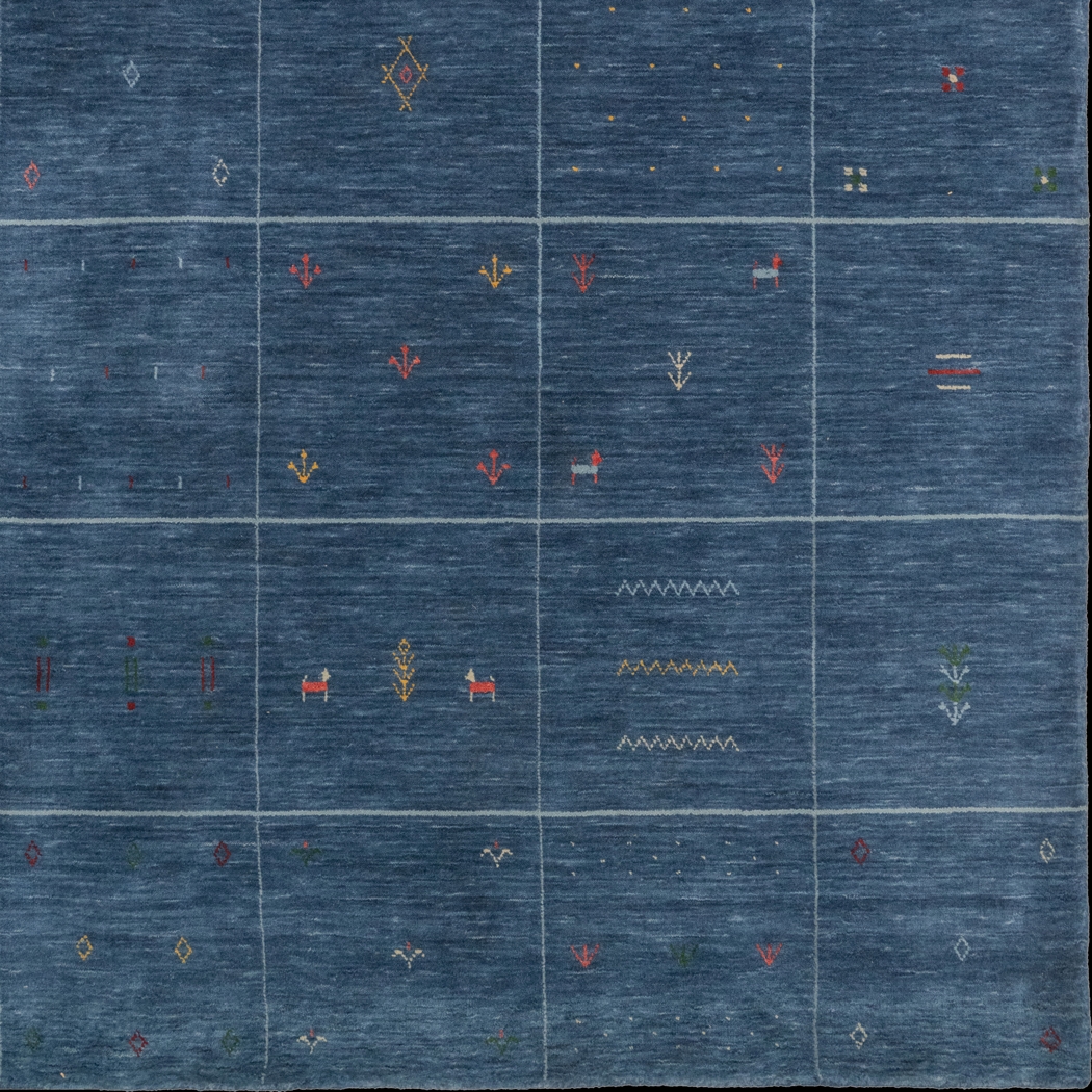 Laniberry Blue 8' x 10' Rug - Thumbnail - Image 3