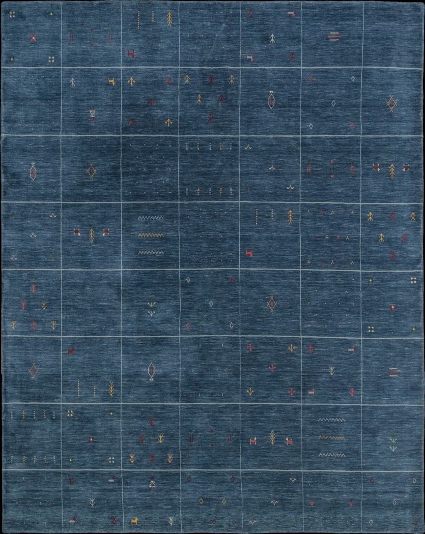 Laniberry Blue 8' x 10' Rug - Thumbnail - Image 1
