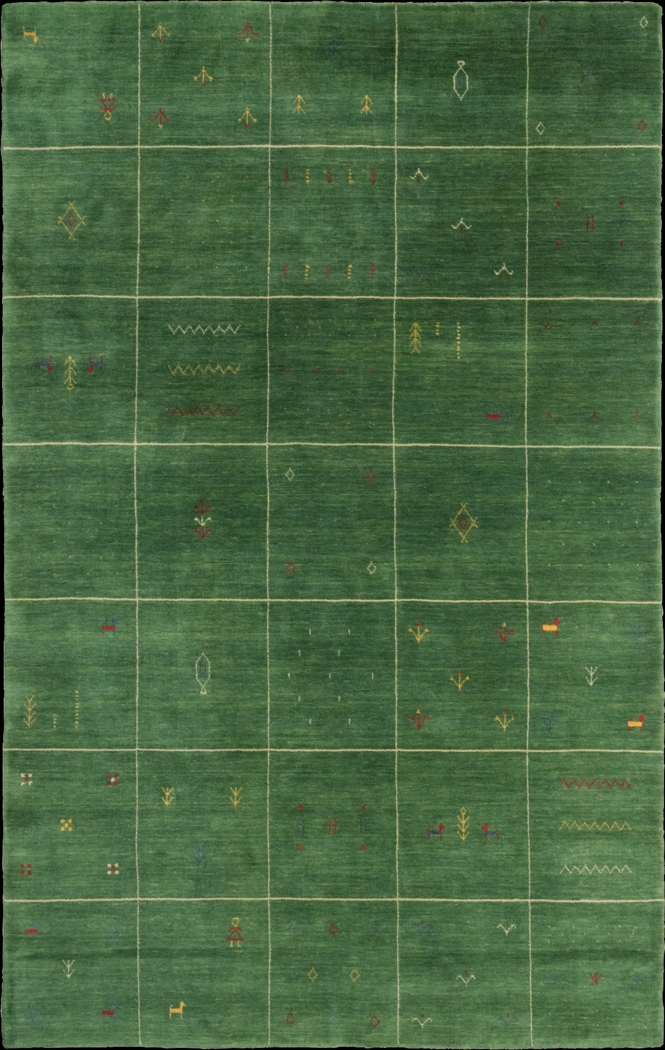 Laniberry Green 8' x 10' Rug - Thumbnail - Image 1