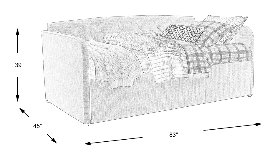 Dimension Image. Please refer to the Dimension Tab on this page for dimension details.