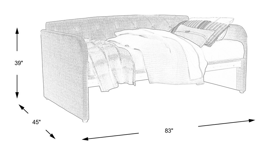 Dimension Image. Please refer to the Dimension Tab on this page for dimension details.