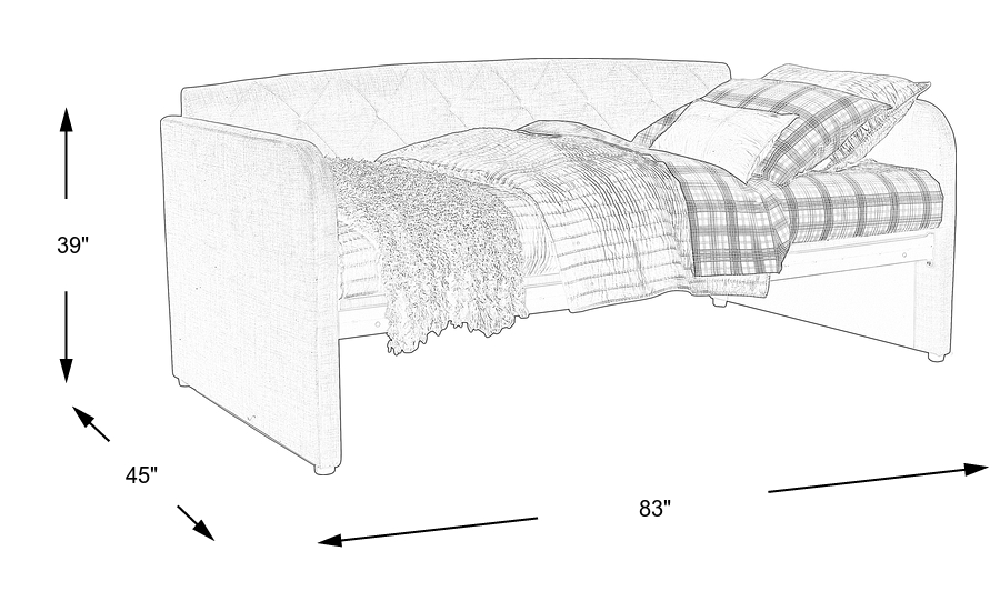 Dimension Image. Please refer to the Dimension Tab on this page for dimension details.