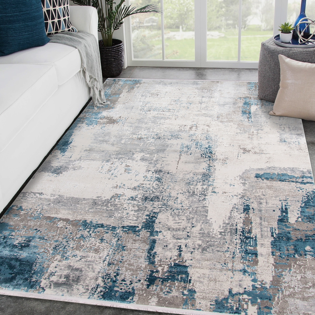 Lanilem Gray 7'6 x 9'6 Rug - Thumbnail - Image 2