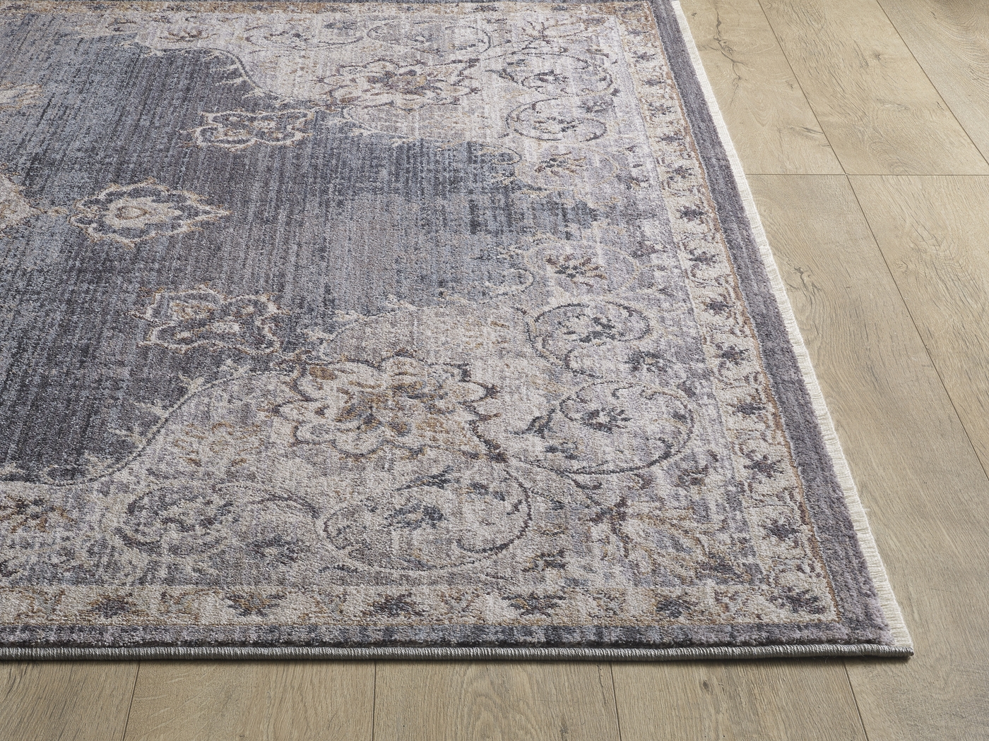 Lanison Gray 7'10 x 9'10 Rug - Thumbnail - Image 3
