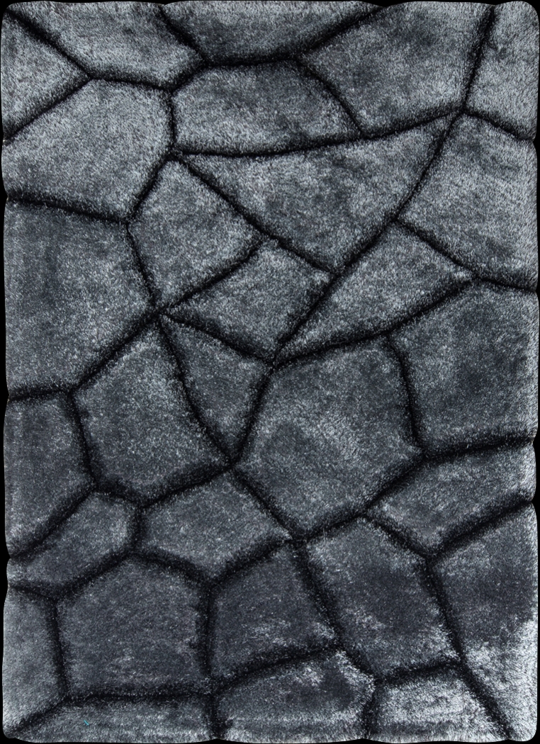Lannie Black 5' x 7'3 Rug - Thumbnail - Image 1
