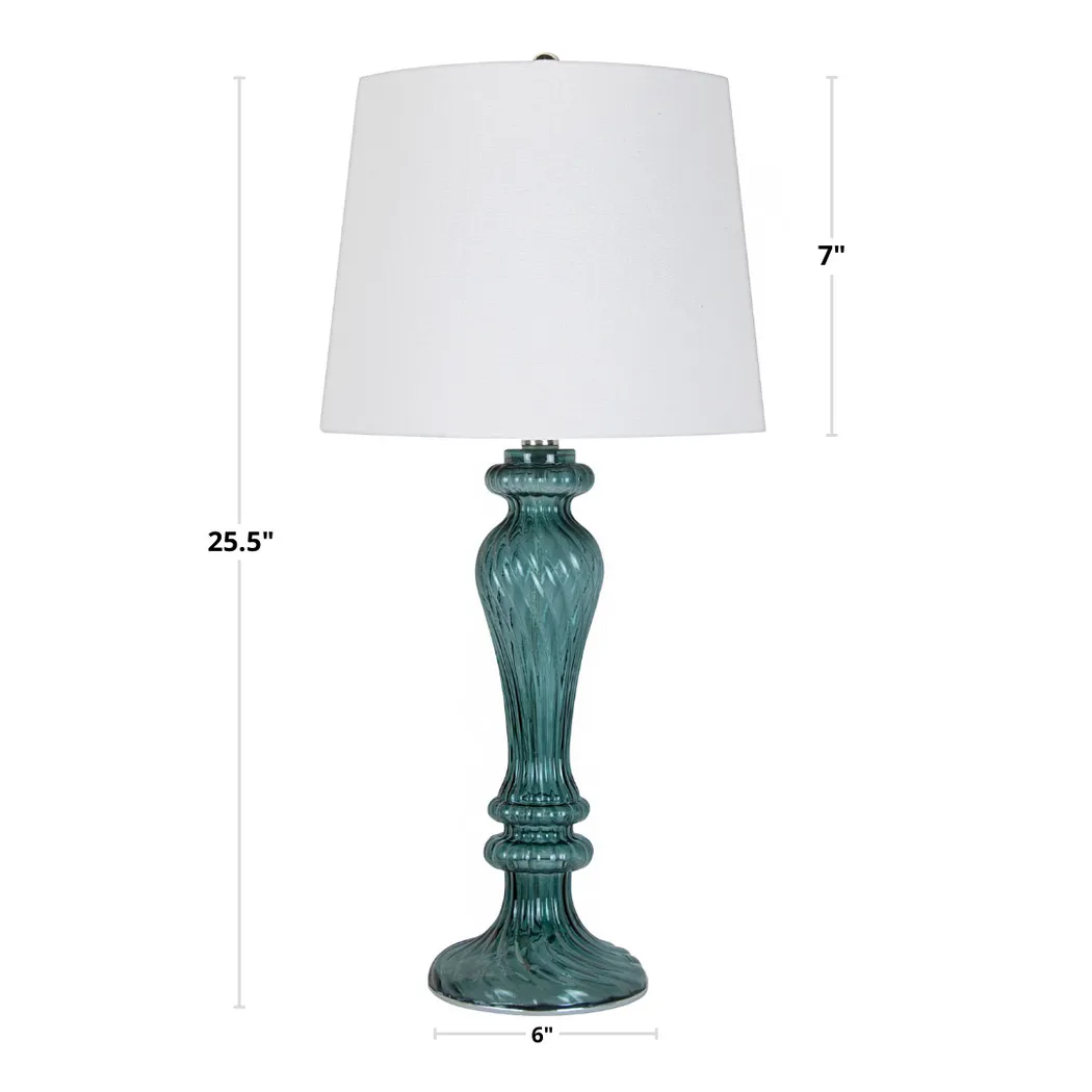 Lannoo Hills Turquoise Lamp, Set of 2 - Thumbnail - Image 7