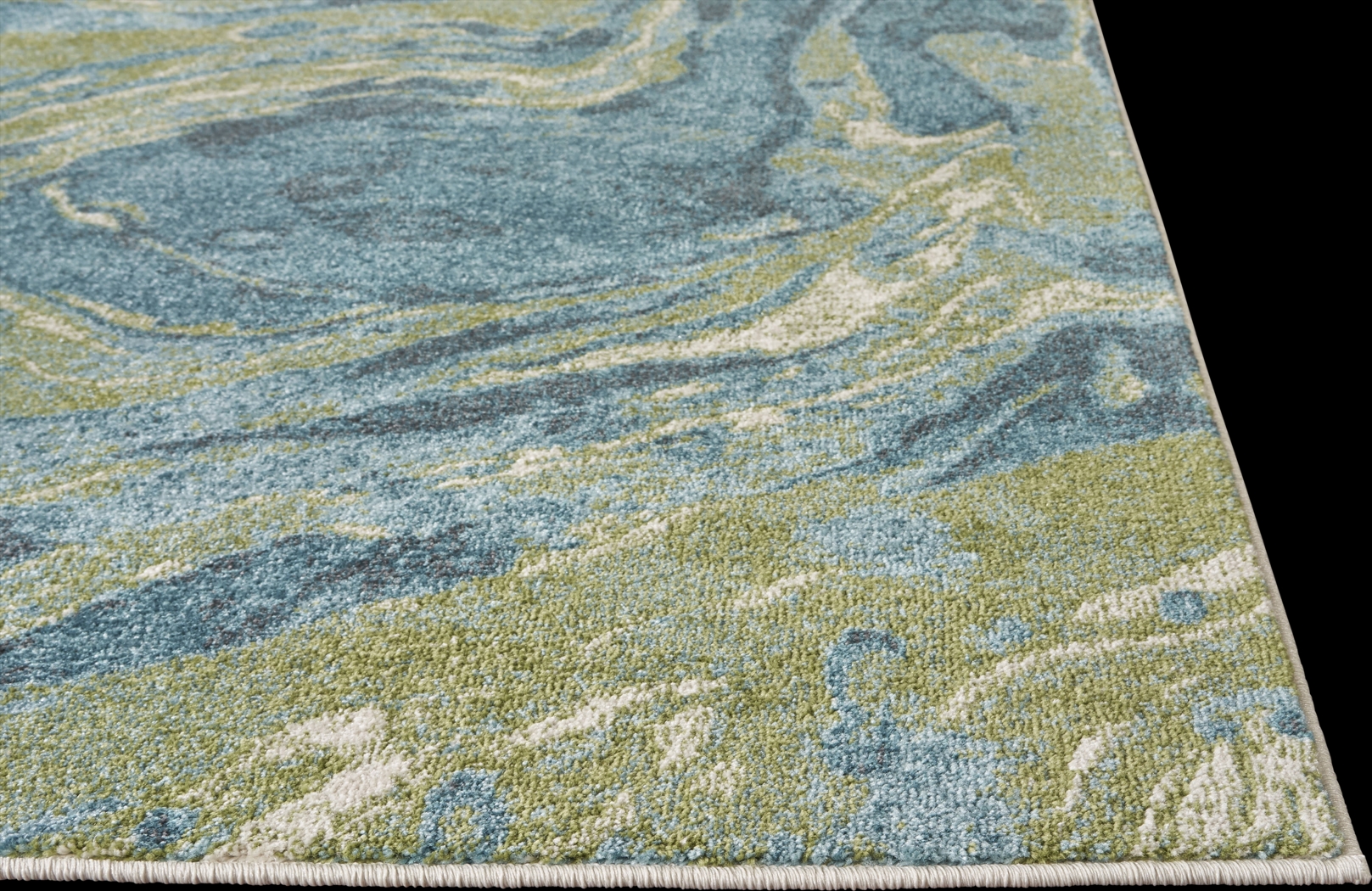 Lanore Teal 5' x 7'6 Rug - Thumbnail - Image 3