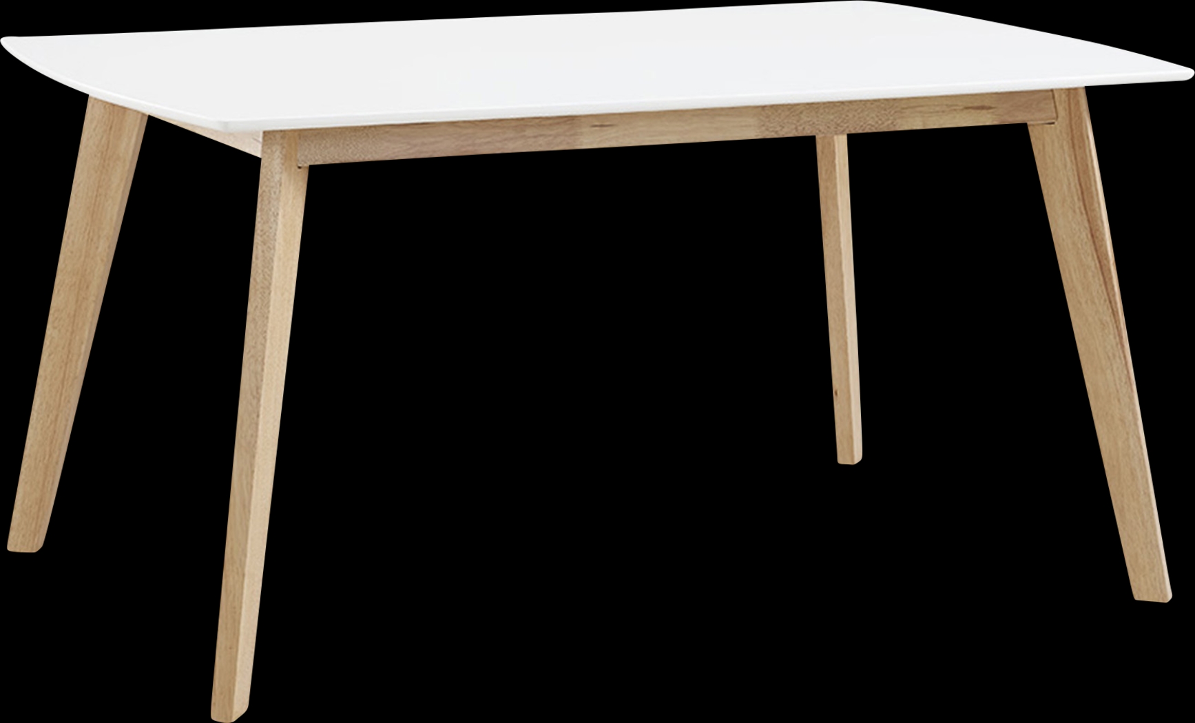 Lansburgh White Dining Table - Thumbnail - Image 3