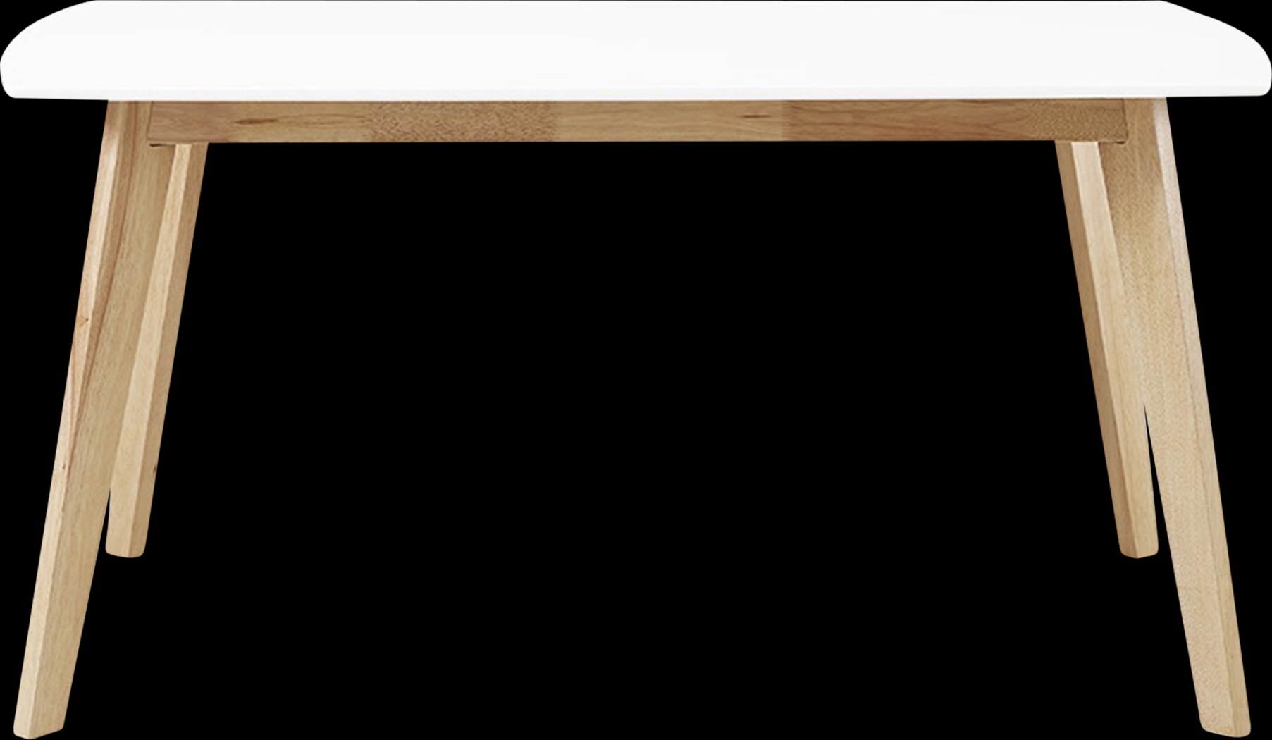 Lansburgh White Dining Table - Thumbnail - Image 4