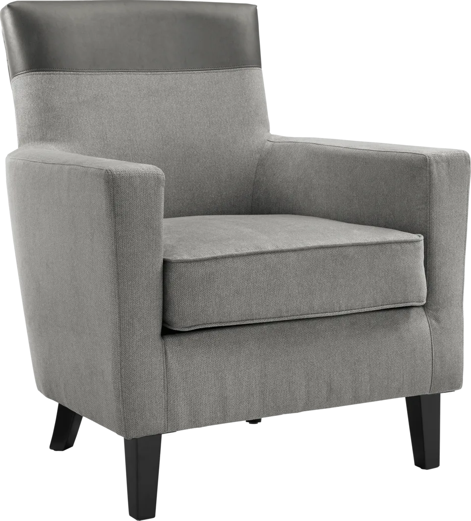 Lansford Charcoal Accent Chair - Thumbnail - Image 1