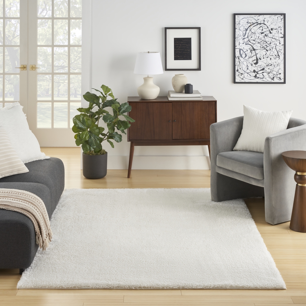 Lanstead Ivory 5'3 x 7'3 Rug - Thumbnail - Image 2