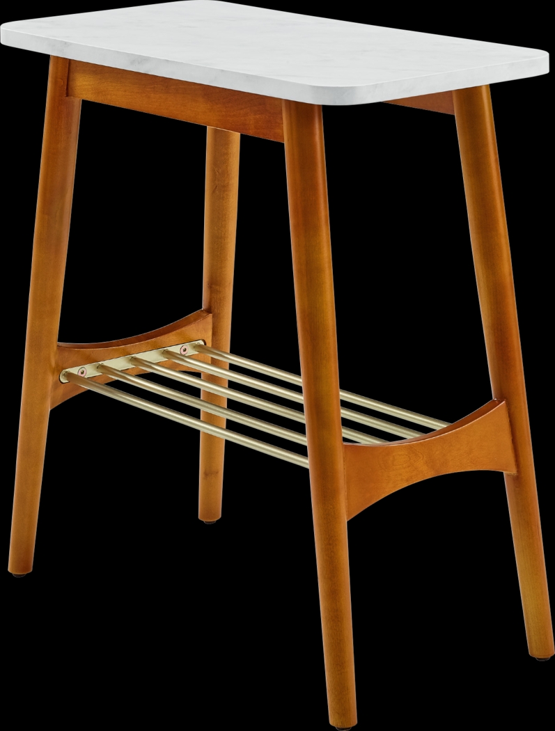 Lanvale White End Table - Thumbnail - Image 3