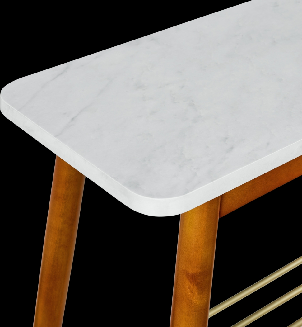 Lanvale White End Table - Thumbnail - Image 4