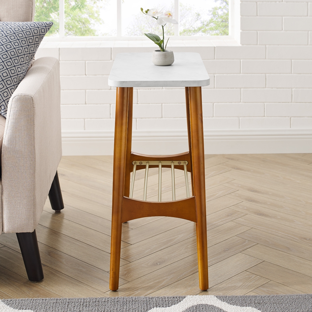 Lanvale White End Table - Thumbnail - Image 5