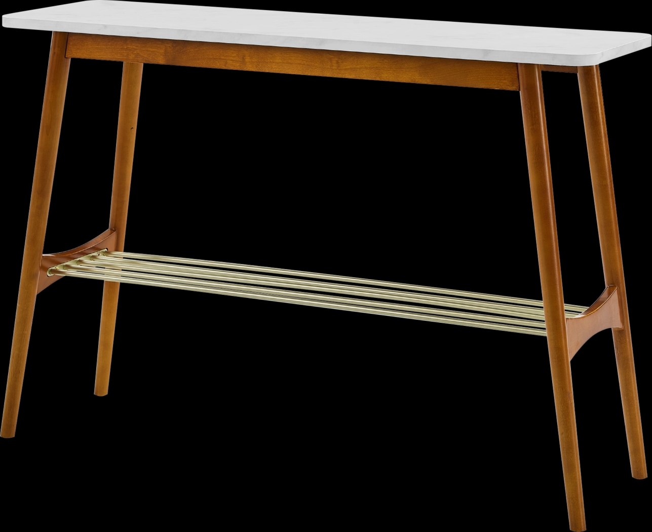 Lanvale White Sofa Table - Thumbnail - Image 3