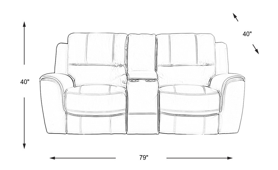 Dimension Image. Please refer to the Dimension Tab on this page for dimension details.