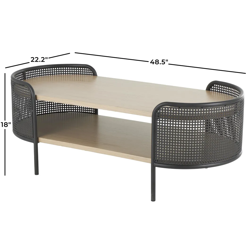 Laozu Brown Cocktail Table - Thumbnail - Image 7