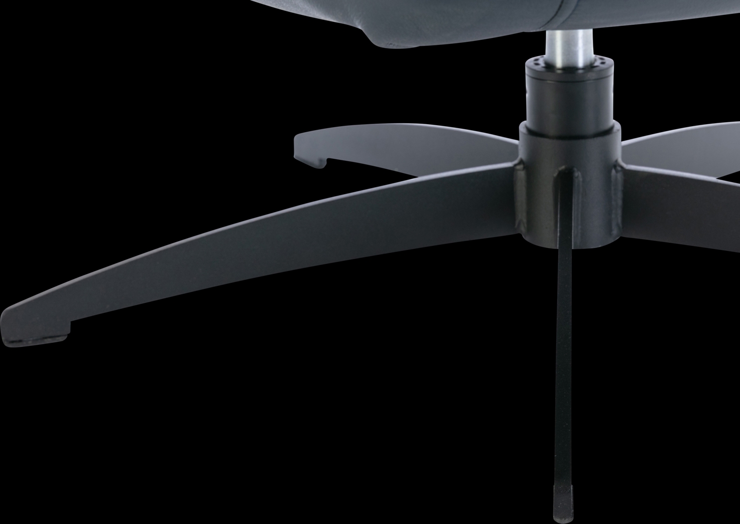 Lapua Blue Swivel Accent Chair - Thumbnail - Image 9