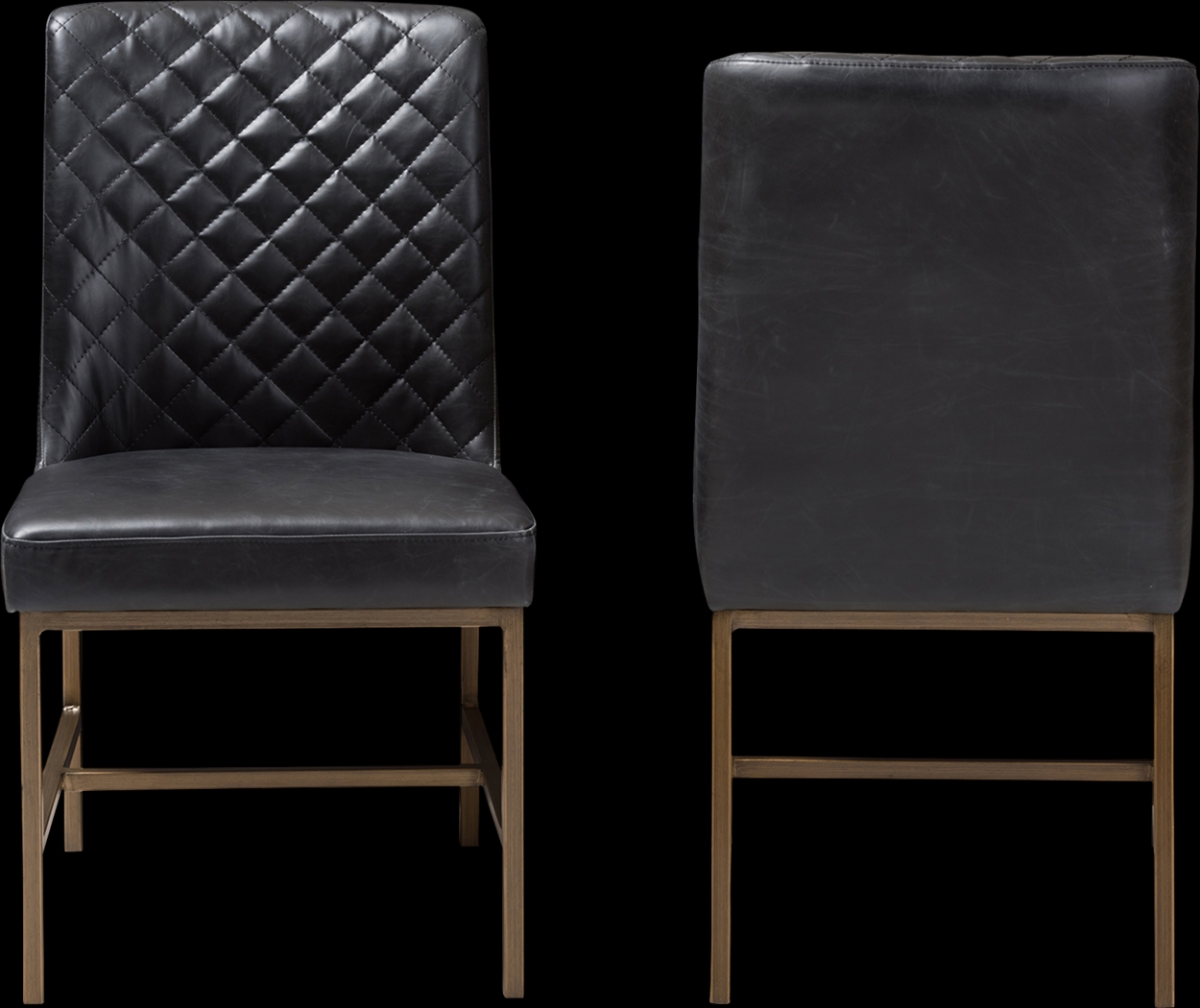 Lapwai Black Dining Chair (Set of 2) - Thumbnail - Image 5