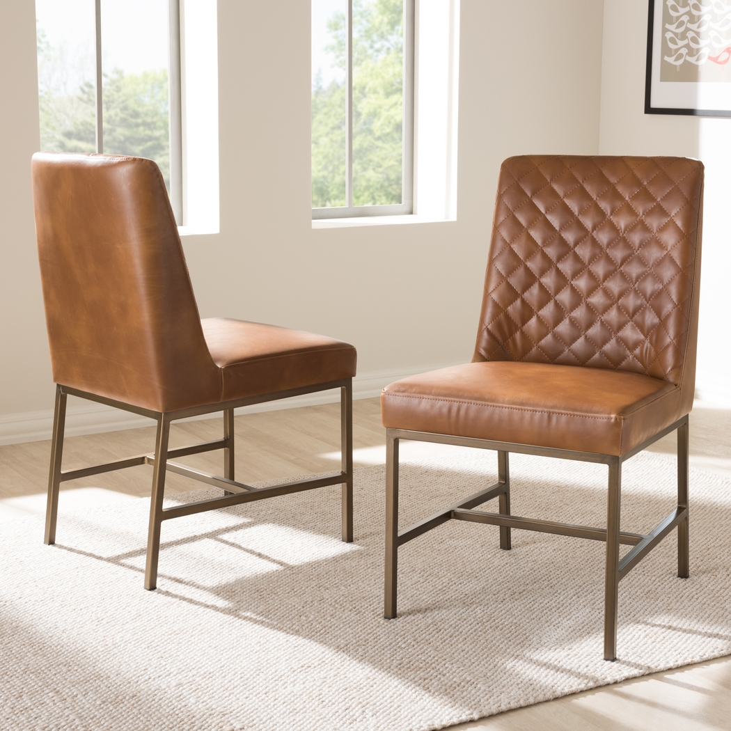 Lapwai Brown Dining Chair (Set of 2) - Thumbnail - Image 2
