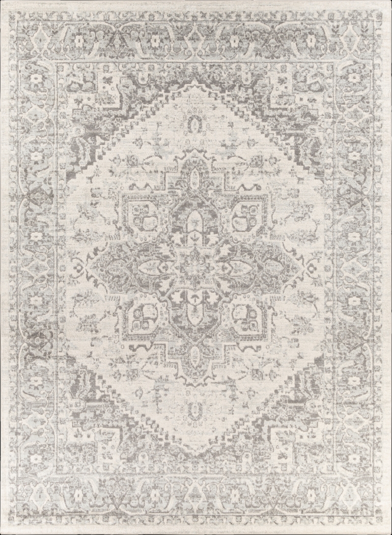 Lara Elle Gray 7'10 x 10'3 Rug - Thumbnail - Image 1