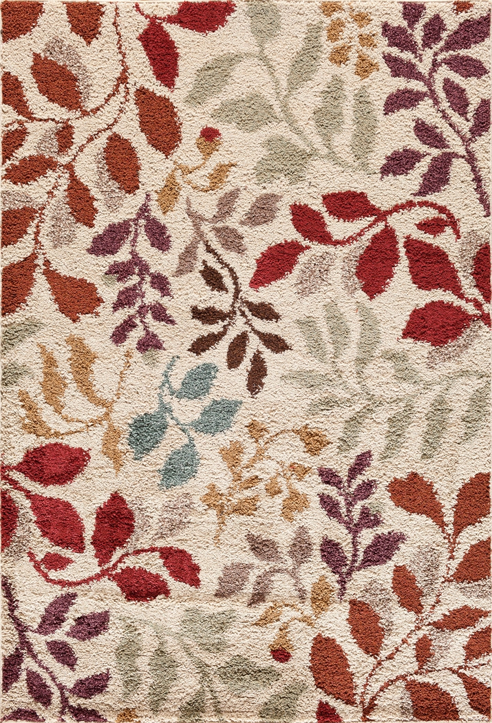 Larae Cream 7'10 x 9'10 Rug - Thumbnail - Image 1