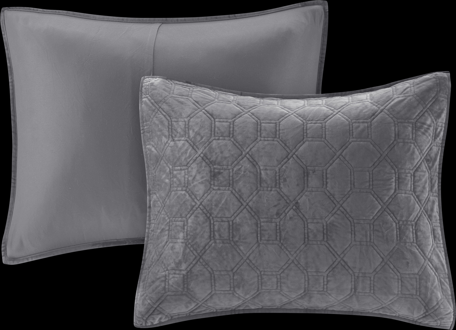 Larah Gray 3 Pc King Coverlet Set - Thumbnail - Image 3