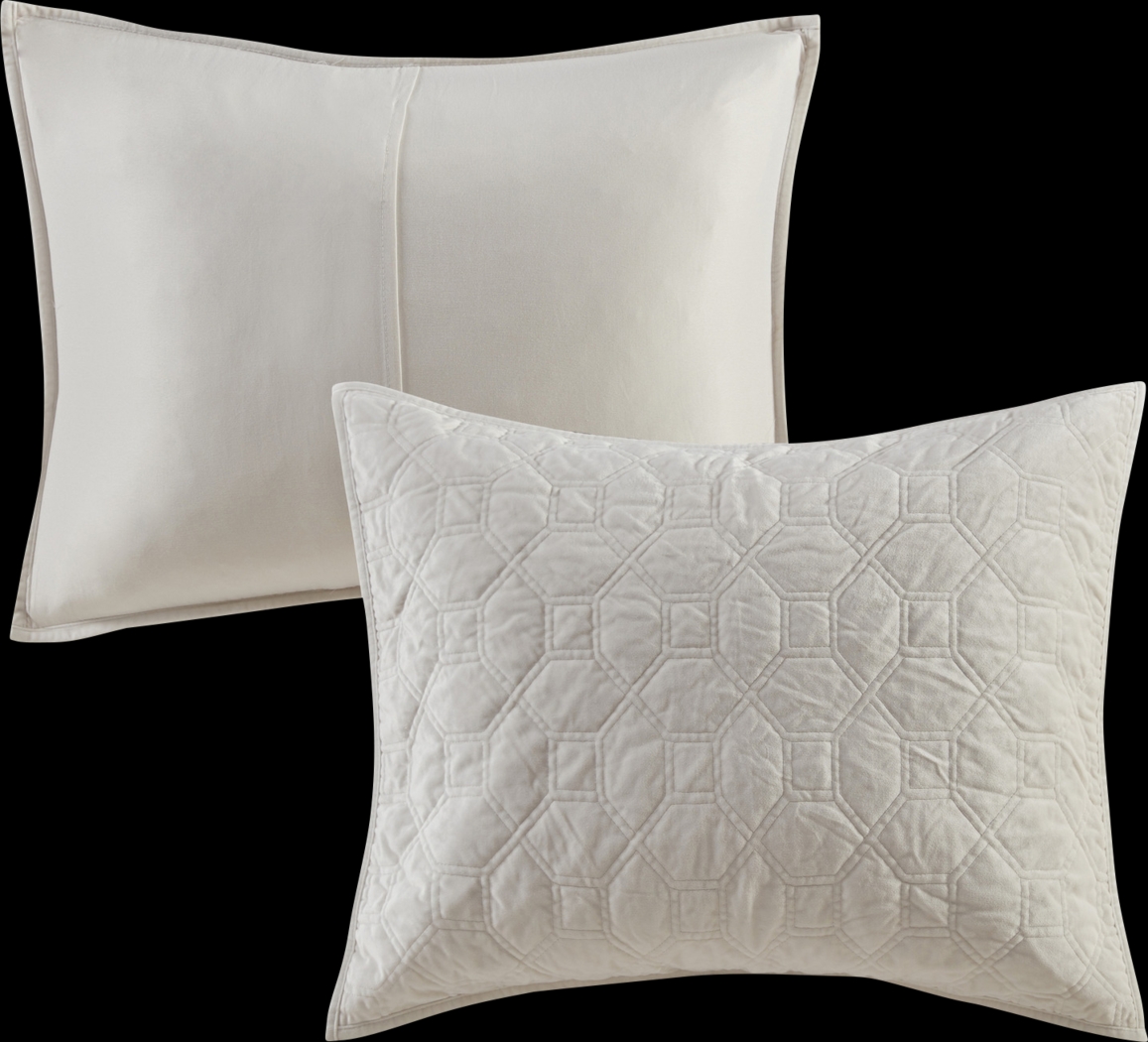 Larah Ivory 3 Pc Queen Coverlet Set - Thumbnail - Image 3