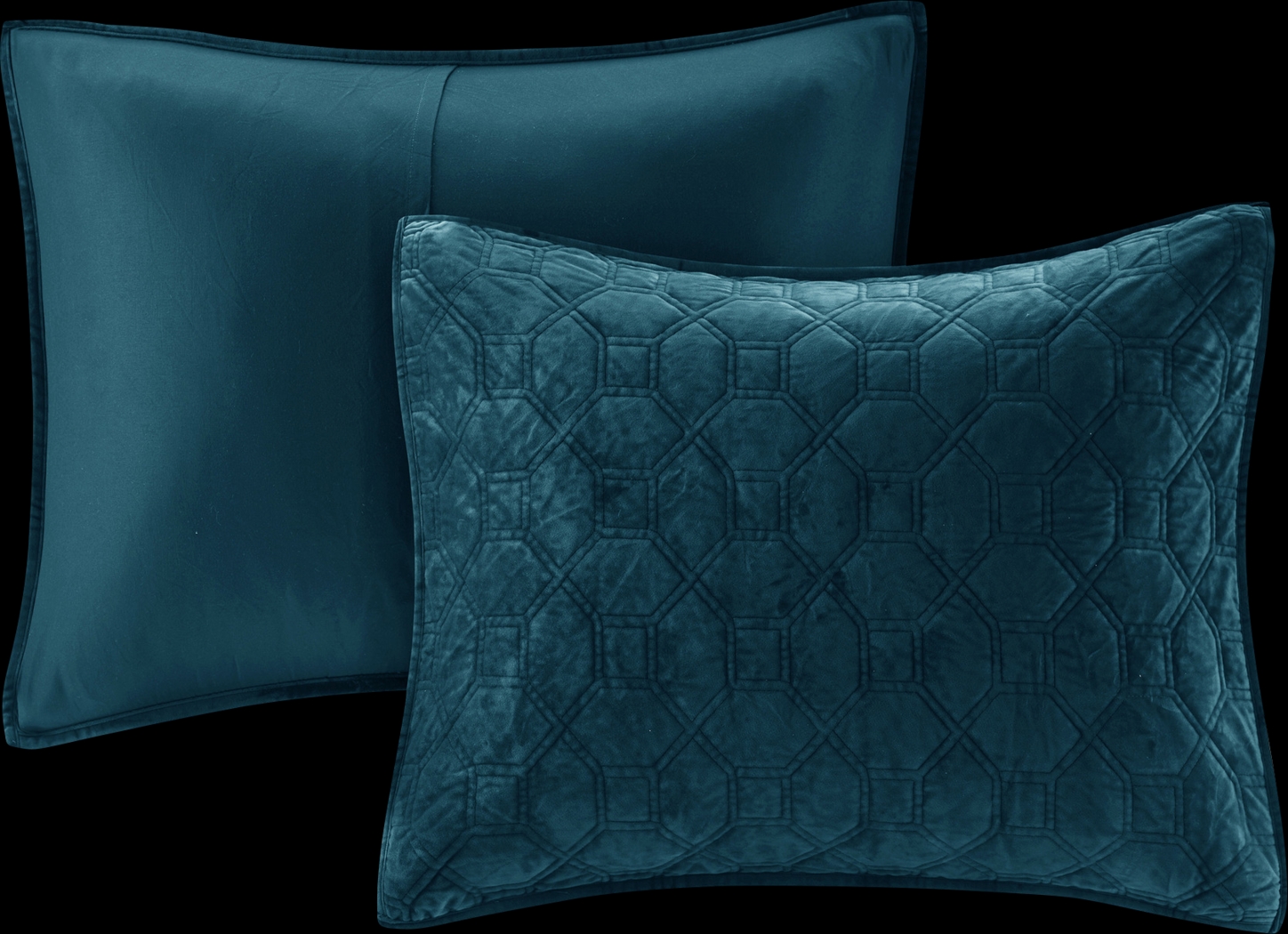 Larah Teal 3 Pc King Coverlet Set - Thumbnail - Image 3