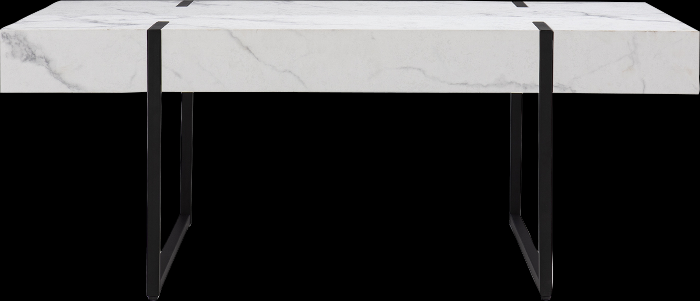 Laramice White Cocktail Table - Thumbnail - Image 2