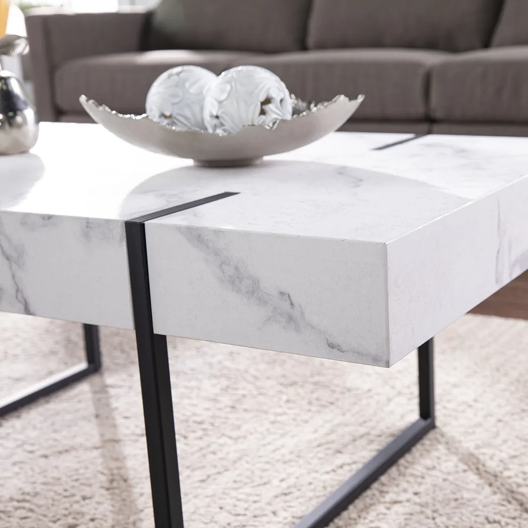 Laramice White Cocktail Table - Image 5