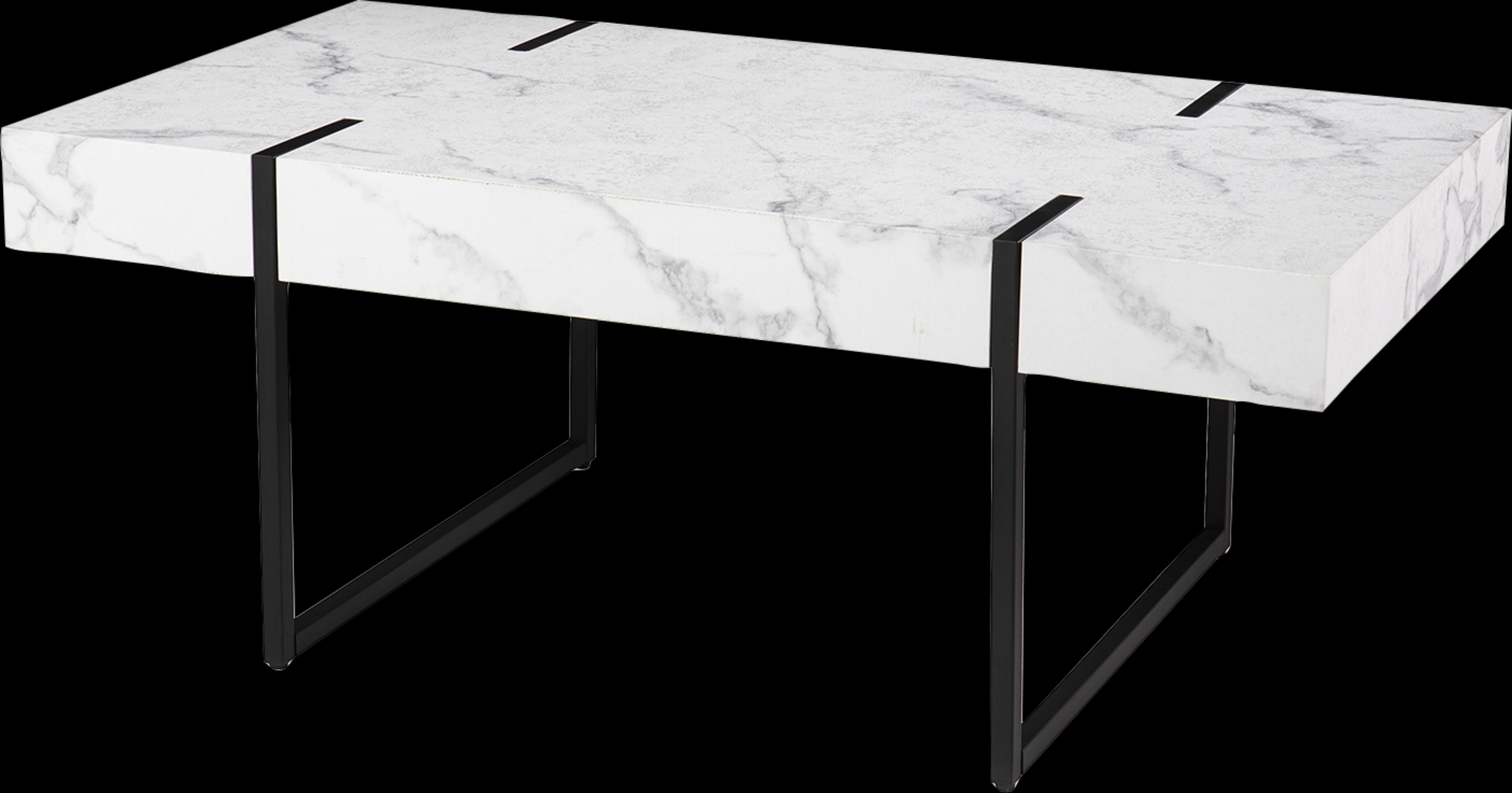 Laramice White Cocktail Table - Thumbnail - Image 1