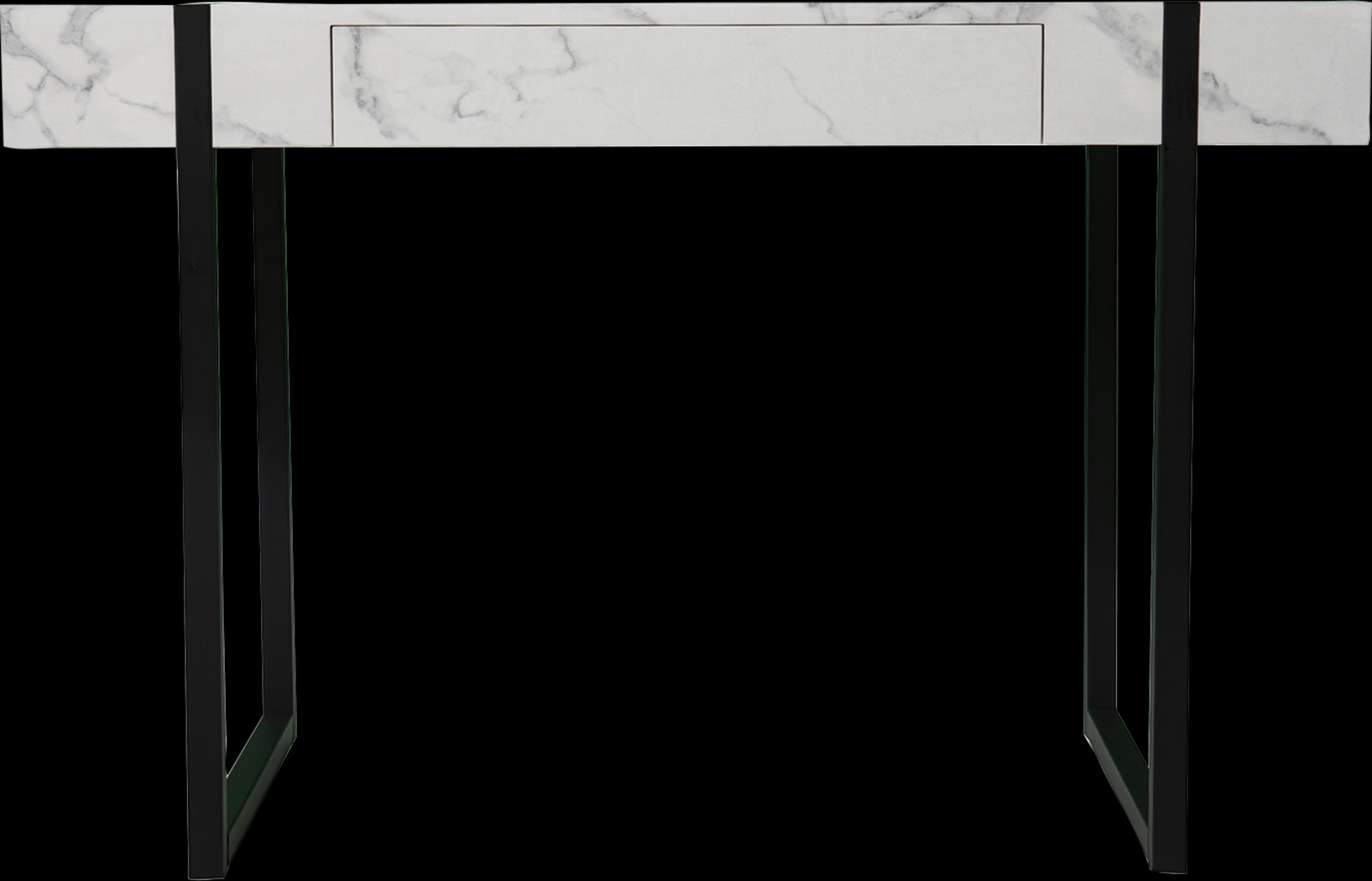 Laramice White Desk - Thumbnail - Image 2